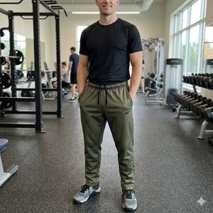 ****SOLD***Nike Men’s Dri-FIT Fleece Tapered Training Pants -
